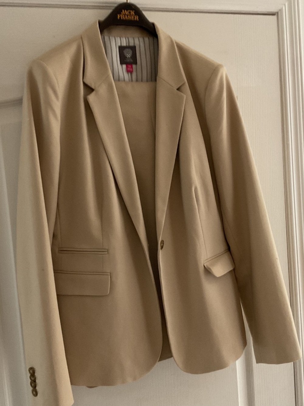 Vince Camino suit jacket and pants